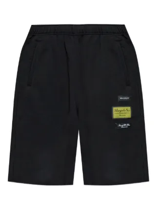 MM6 Maison Margiela パッチディテール ショートパンツ | ブラック
