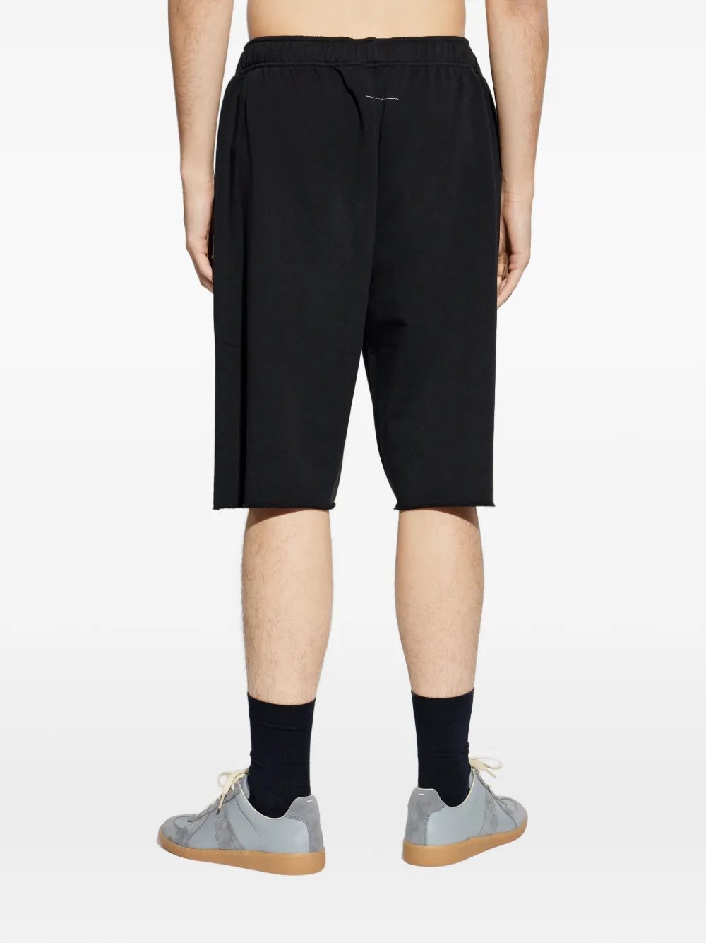 MM6 Maison Margiela パッチディテール ショートパンツ | ブラック