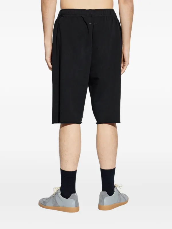 MM6 Maison Margiela パッチディテール ショートパンツ | ブラック