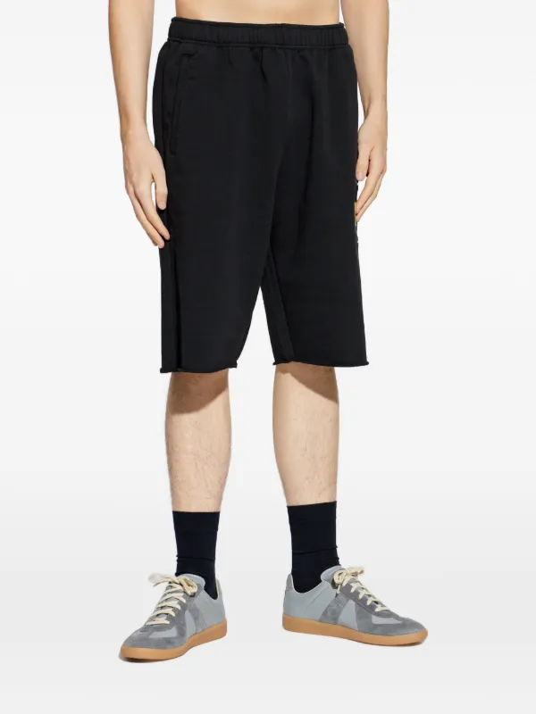 MM6 Maison Margiela パッチディテール ショートパンツ | ブラック