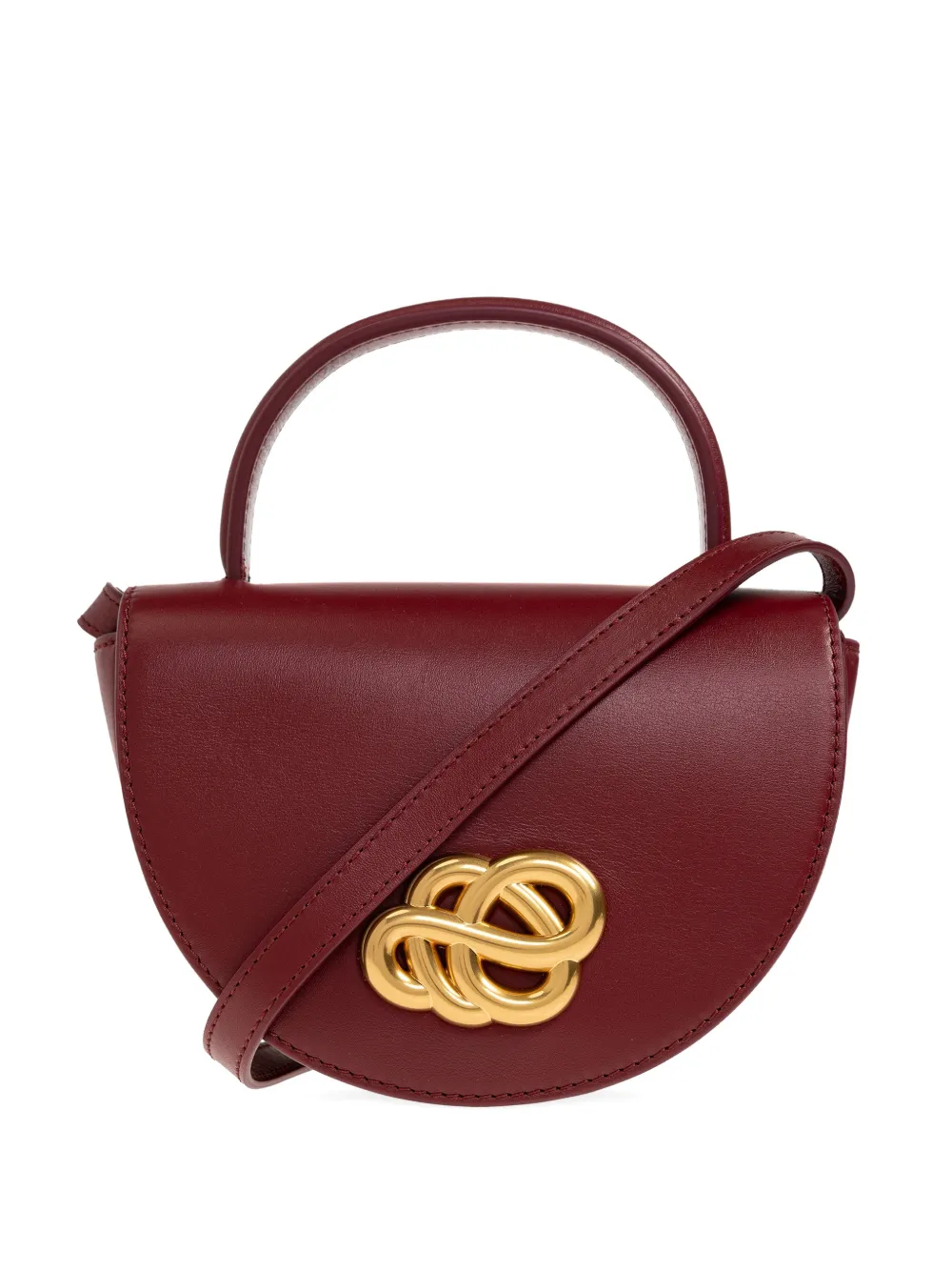 By Malene Birger Cebelli Leather Tote Bag In Burgundy
