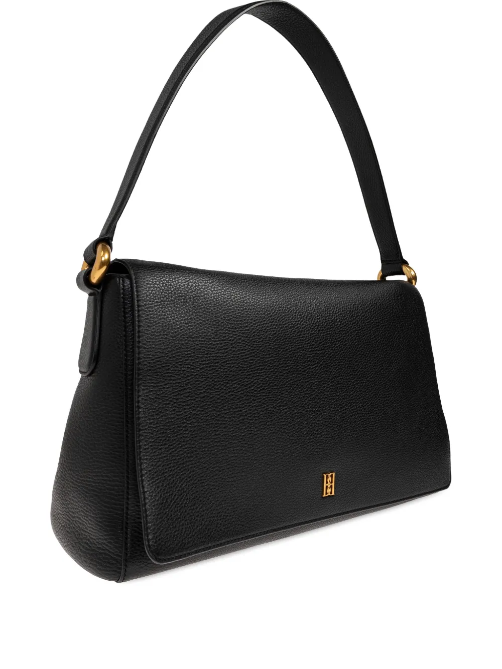 By Malene Birger Lelou leather shoulder bag - Nero