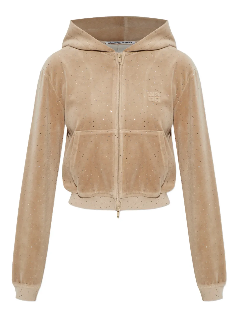 Alexander Wang embellished hoodie - Toni neutri