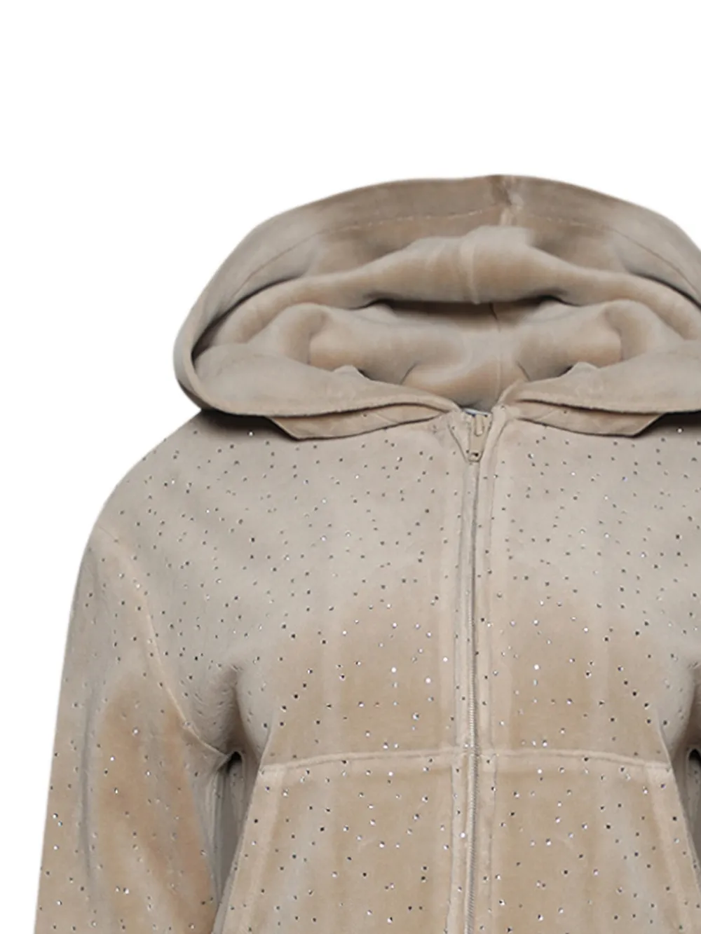  Alexander Wang Embellished Hoodie - Neutrals 