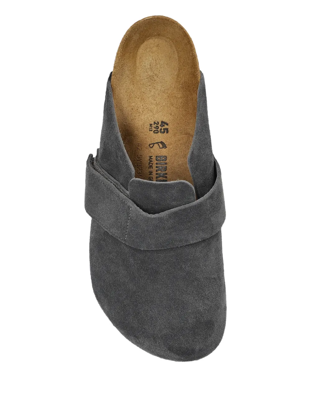 Birkenstock Loma suède muiltjes Grijs