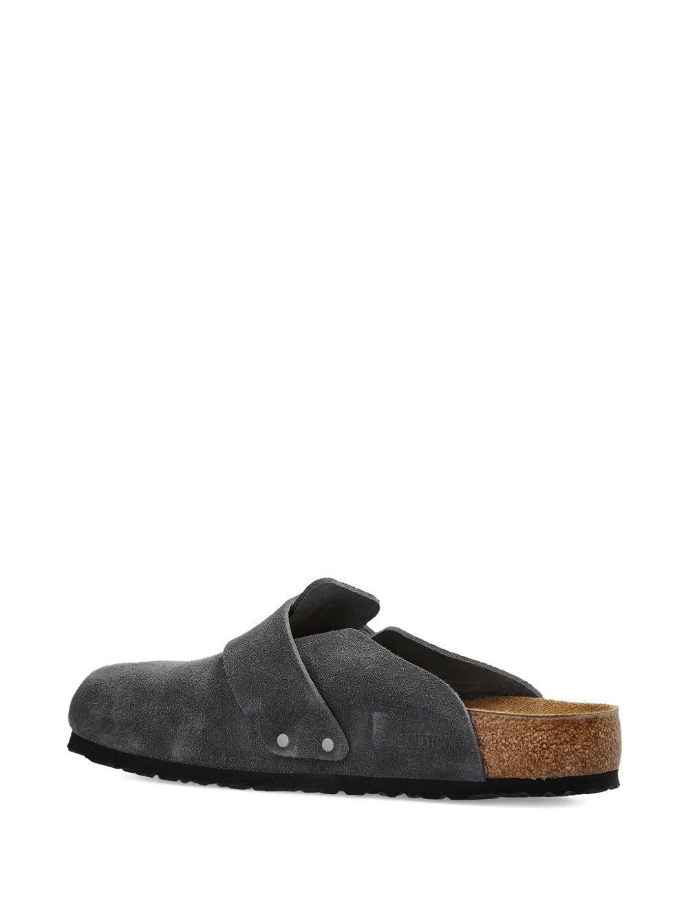 Birkenstock Loma suède muiltjes Grijs