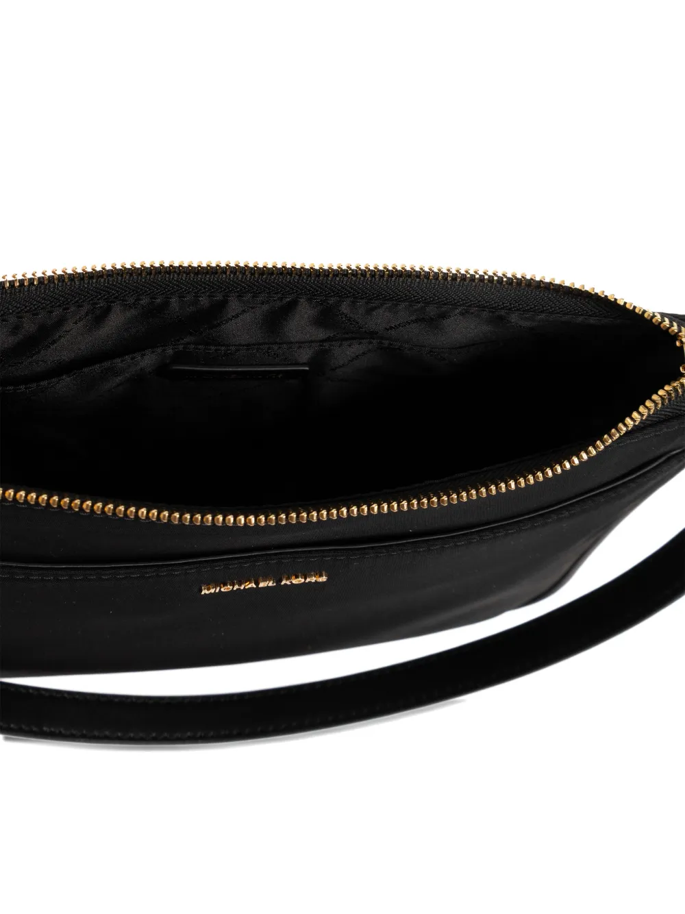 Michael Kors Jet Set medium schoudertas met bedel Zwart