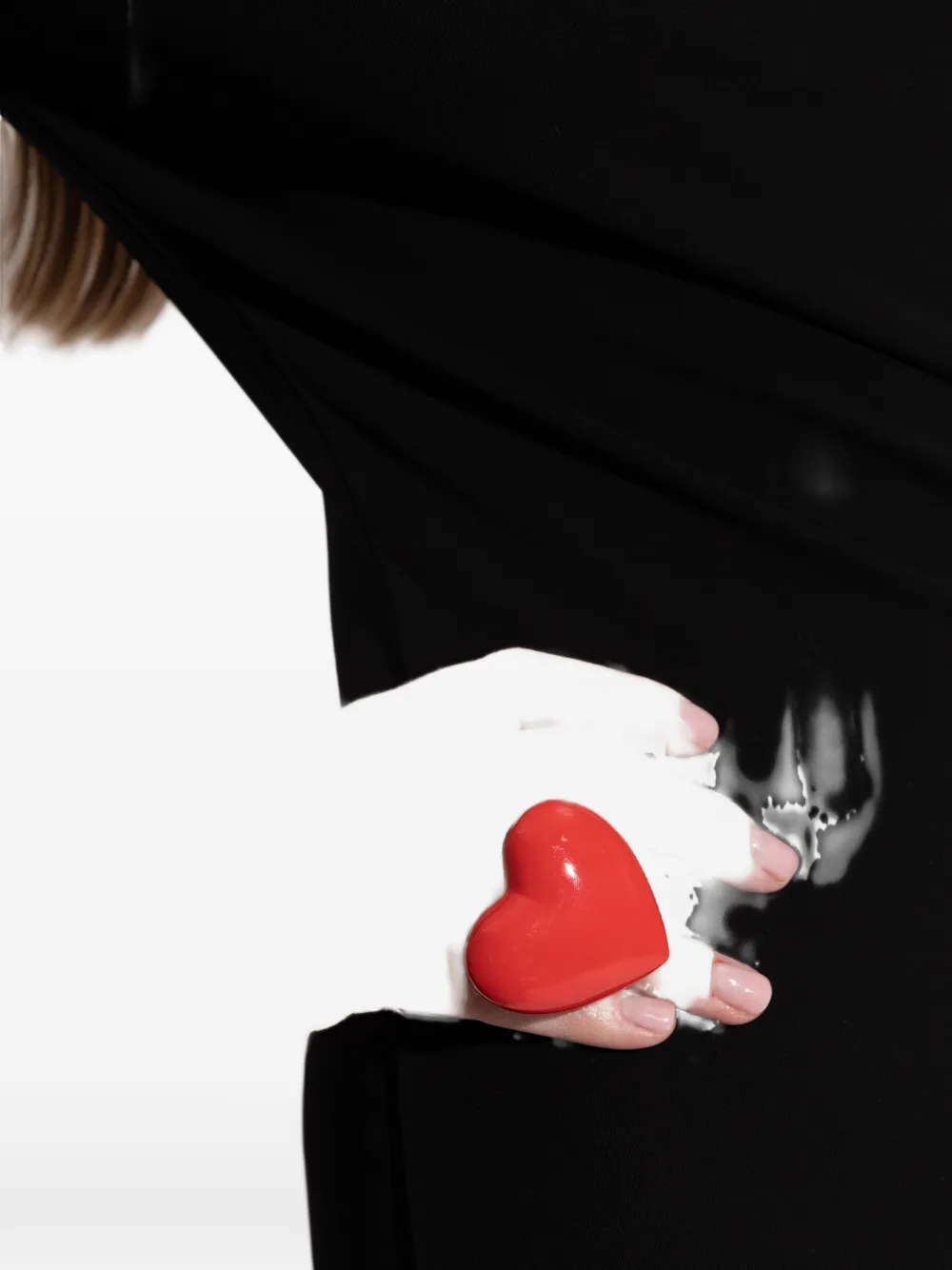 Moschino heart ring - Goud