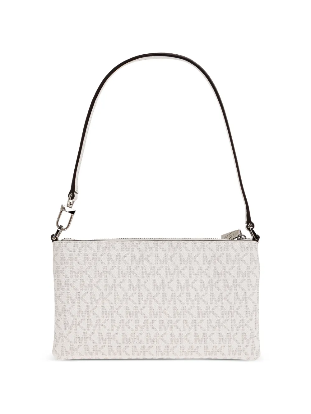 Jet Set Logo-Pattern Shoulder Bag