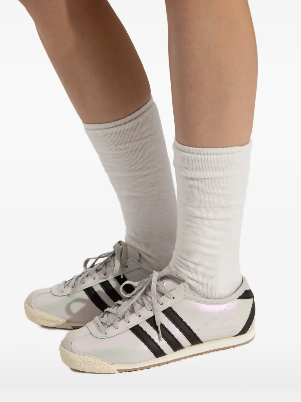 adidas Gestreepte sneakers Grijs