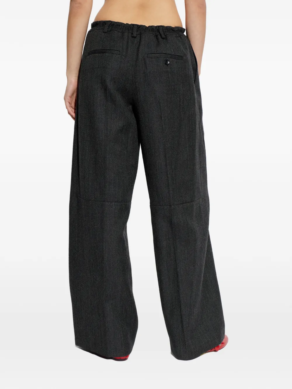 Elasticated Wide Trousers