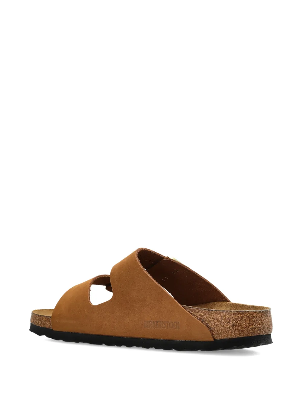 Birkenstock Arizona Soft sandalen met gesp Bruin