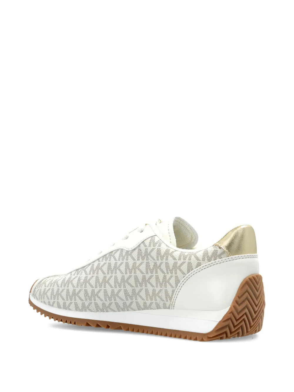 Michael Kors Rhodes low-top sneakers met monogram Beige