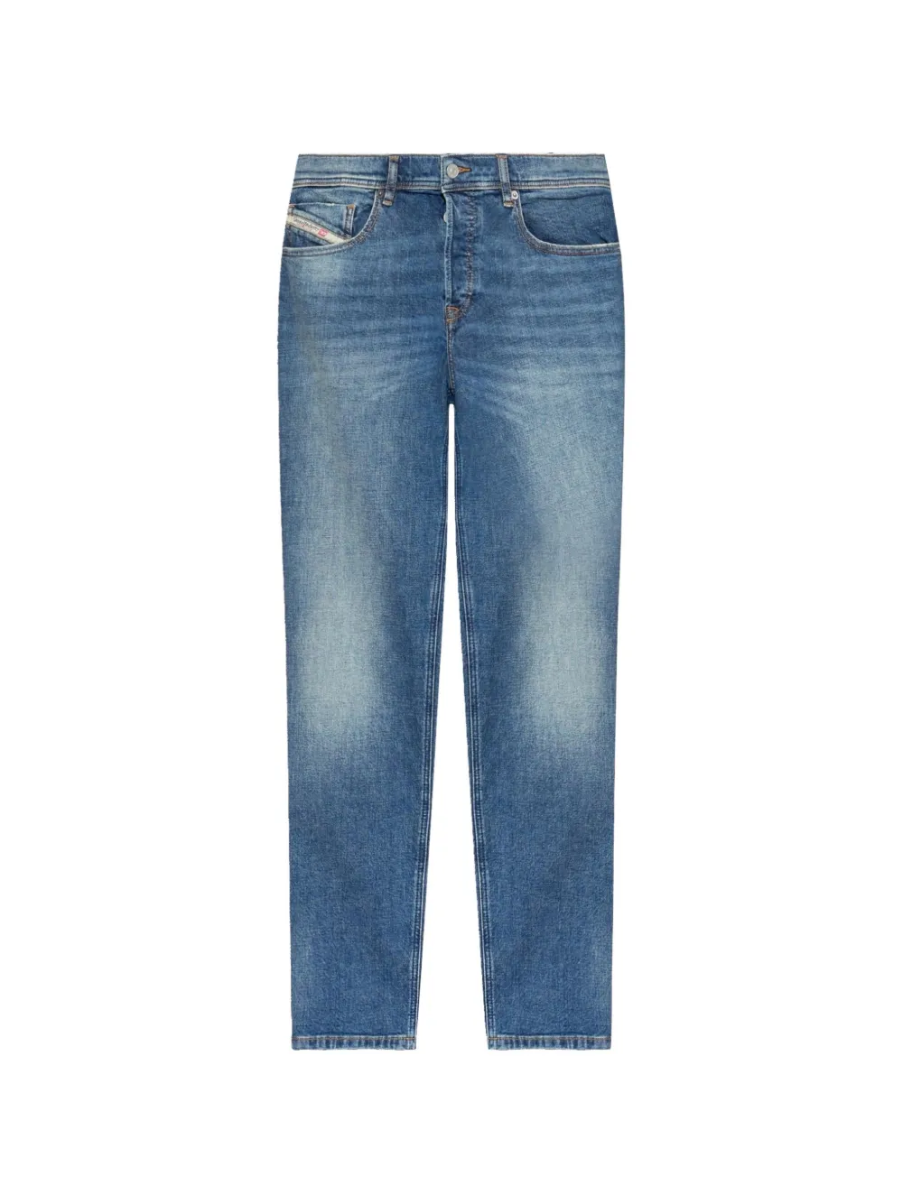 Diesel D-Finitive 0bebd straight jeans Blauw