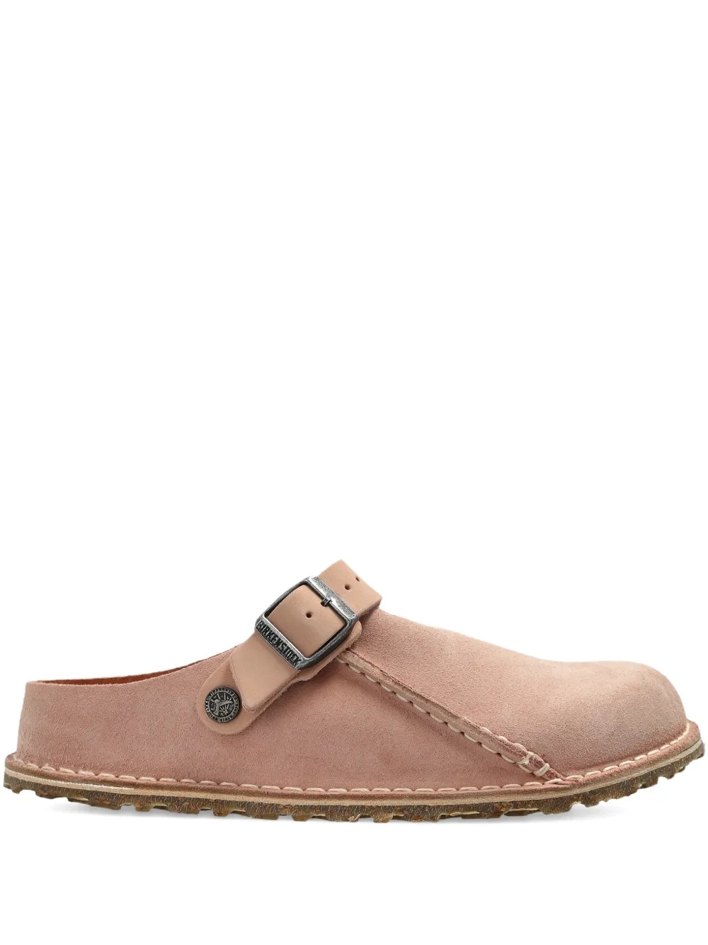 Birkenstock buckle suede mules | rosado | Image 1