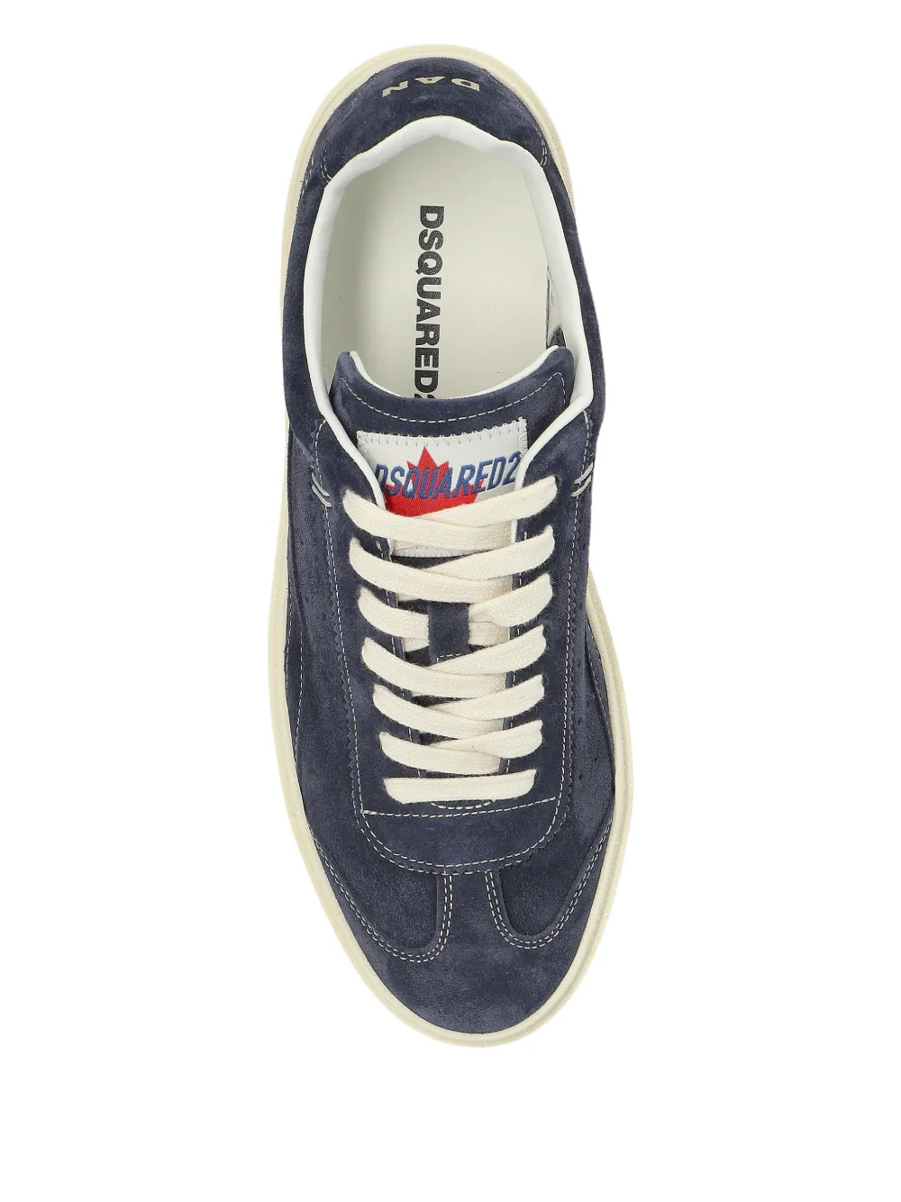 DSQUARED2 Suède sneakers Blauw