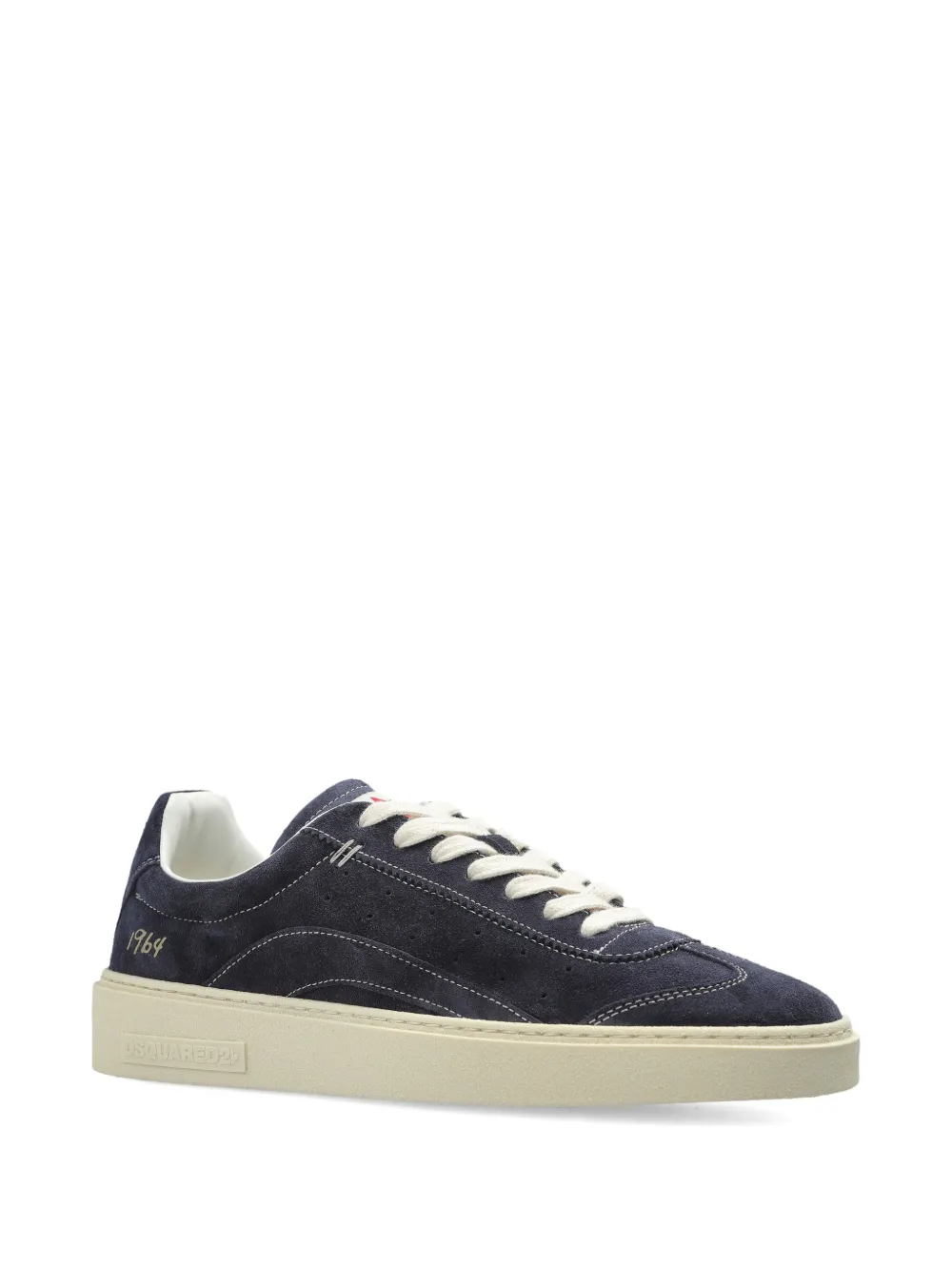 DSQUARED2 Suède sneakers Blauw