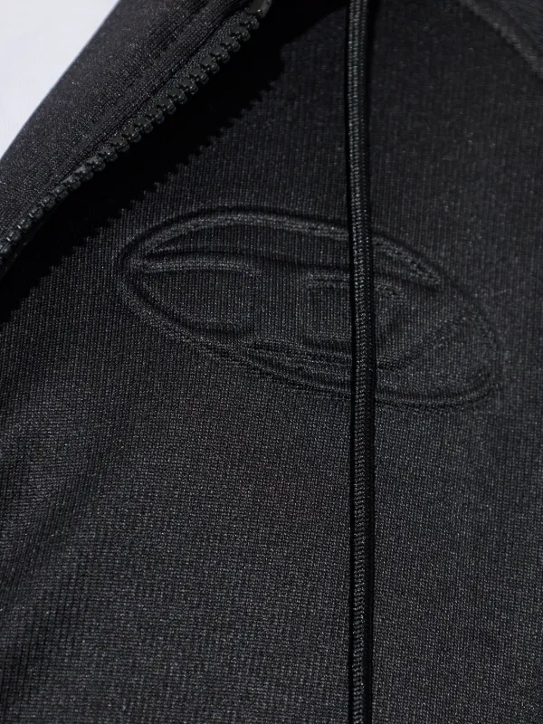 Diesel zip-up Hoodie | Black | FARFETCH CA