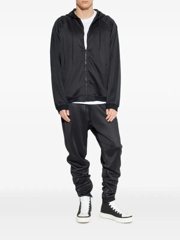 Diesel zip-up Hoodie | Black | FARFETCH CA