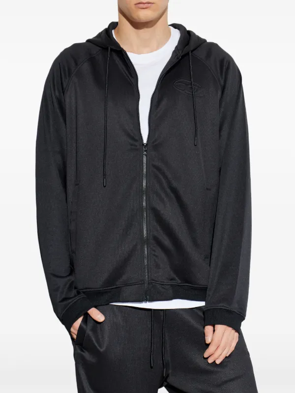 Diesel zip-up Hoodie | Black | FARFETCH CA