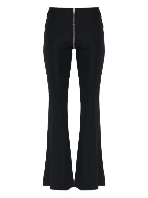 Alexander Wang zip-detail flared trousers