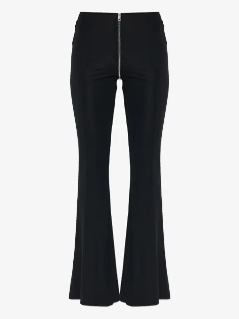 Alexander Wang pantalones acampanados con cierre