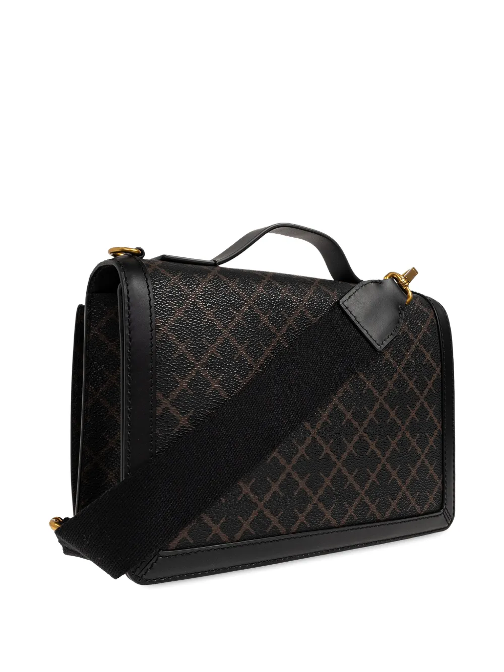 By Malene Birger Lennas schoudertas met patroon Bruin