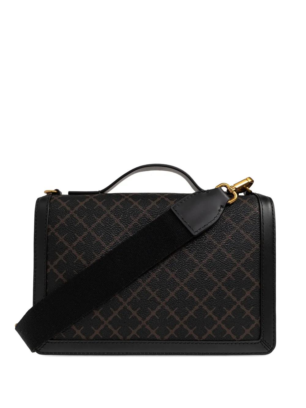 By Malene Birger Loennas patterned shoulder bag - Marrone