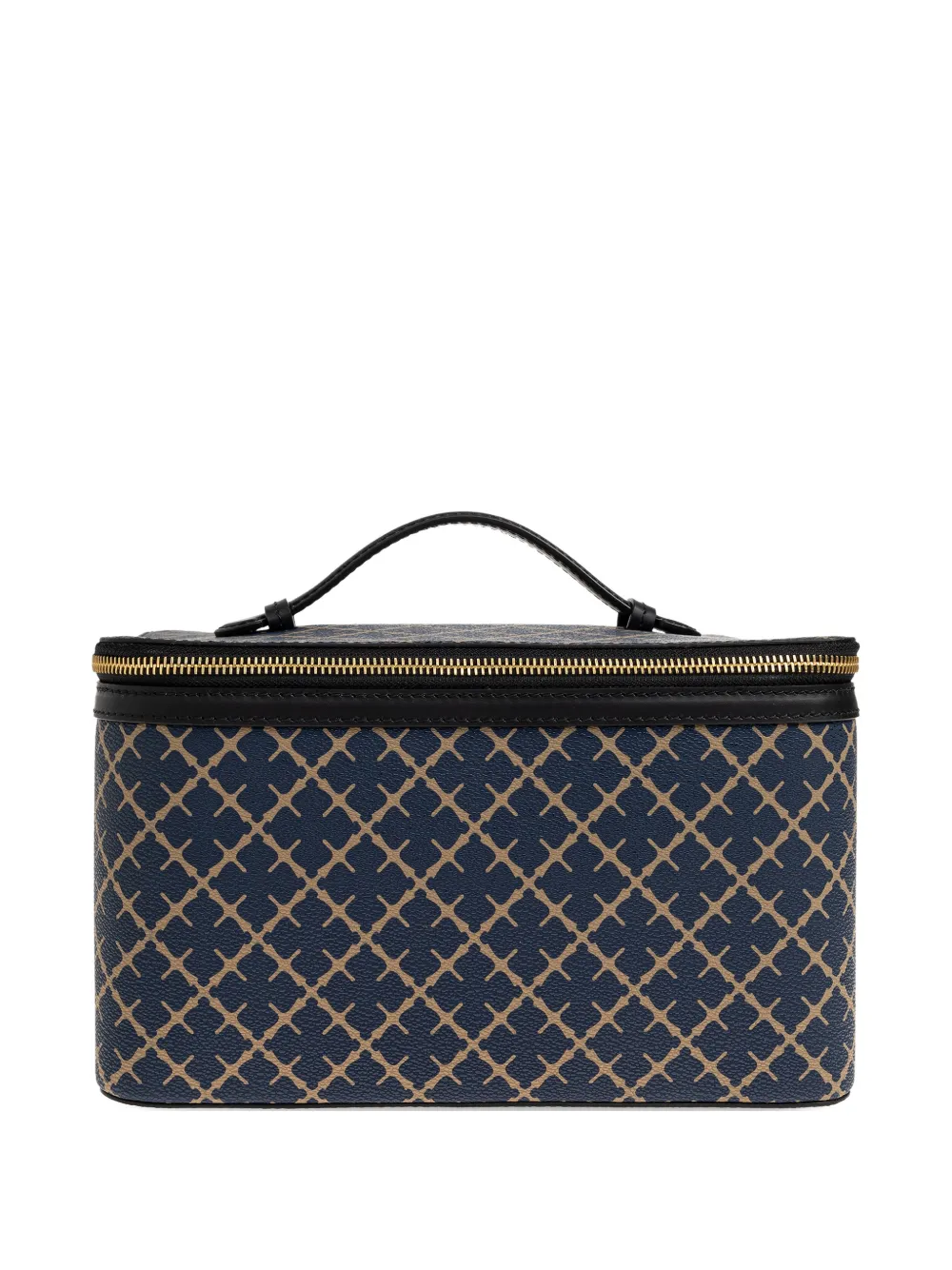 By Malene Birger patterned vanity bag - Blu