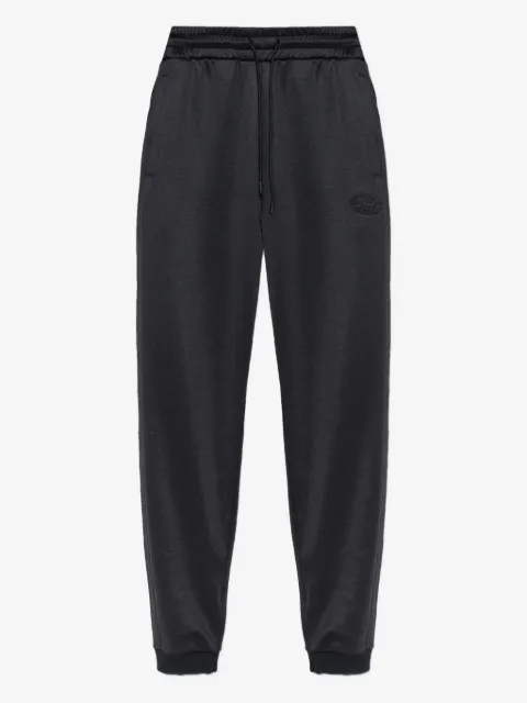 Diesel pantalon de jogging à logo brodé