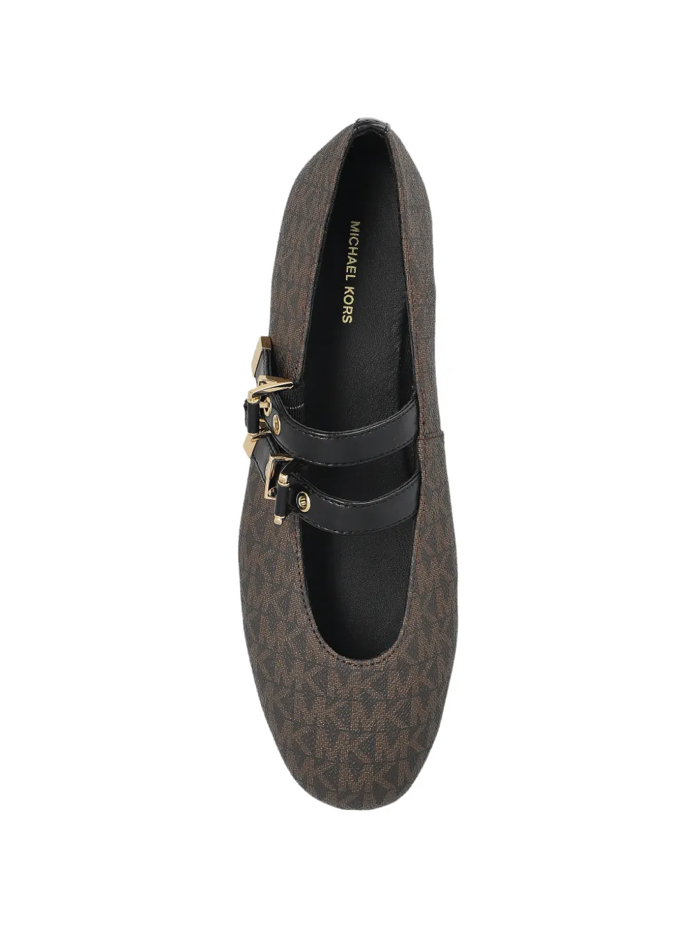 Michael Kors Ballerina's met gespbandje Bruin