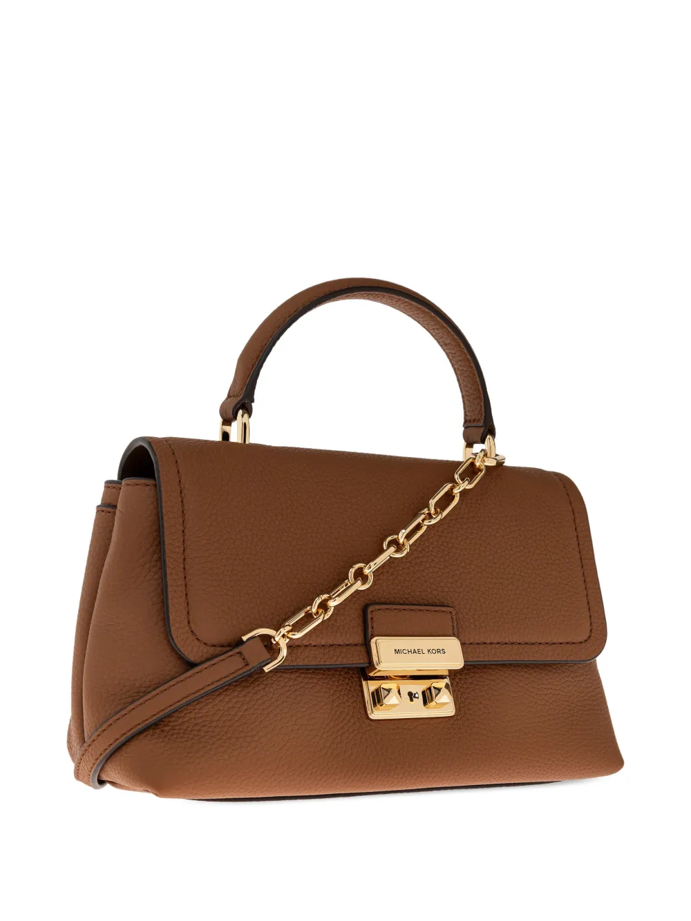 Michael Kors Tribeca crossbodytas met kettingdetail Bruin