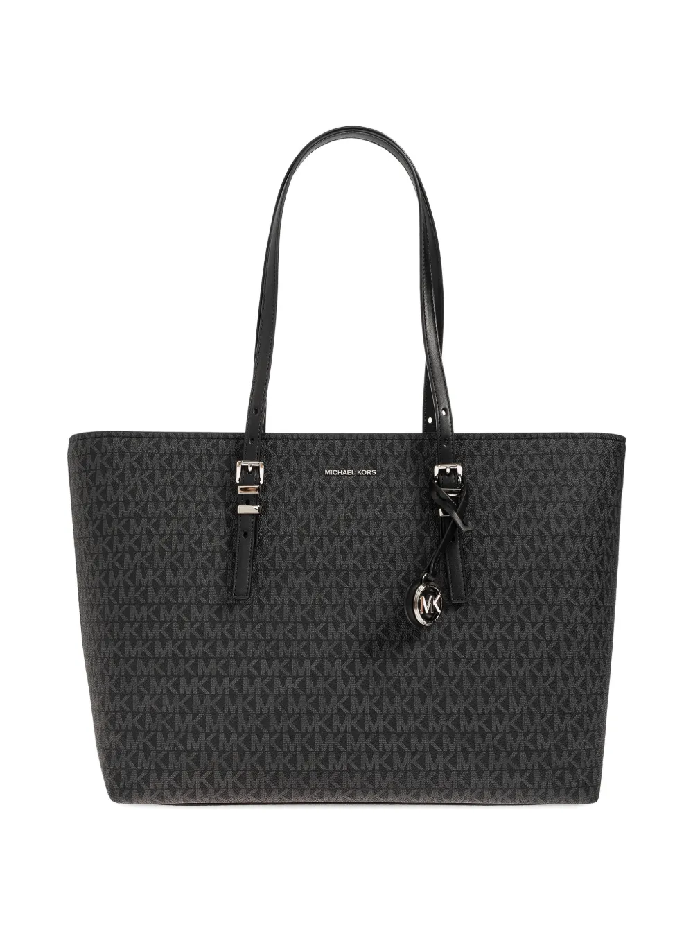 Michael Michael Kors Quinn monogram-pattern tote bag | Black | Image 1