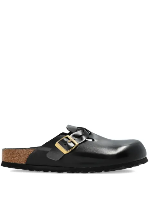 Birkenstock Boston buckle strap mules