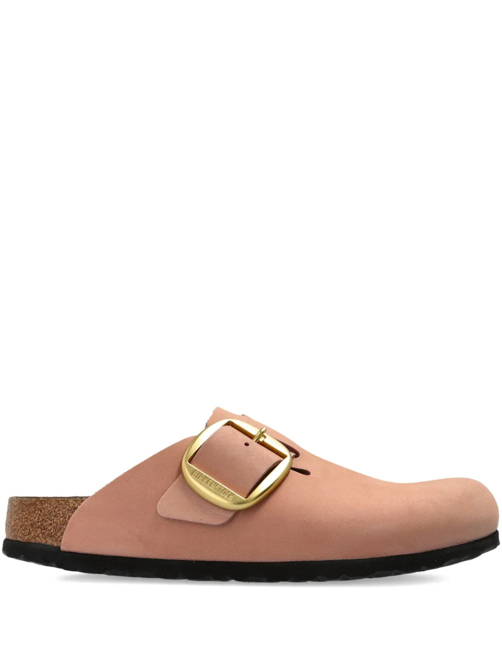 Birkenstock Boston Big klompen met gesp Roze