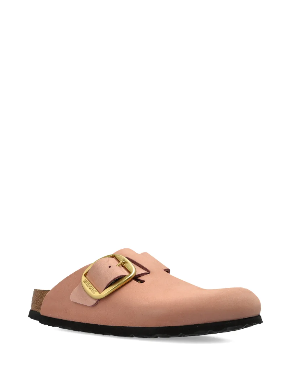 Birkenstock Boston Big klompen met gesp Roze