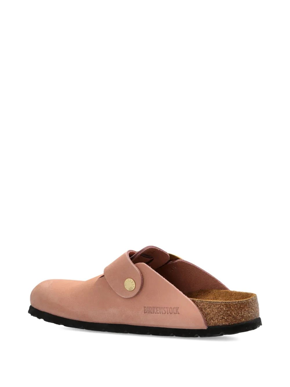 Birkenstock Boston Big klompen met gesp Roze