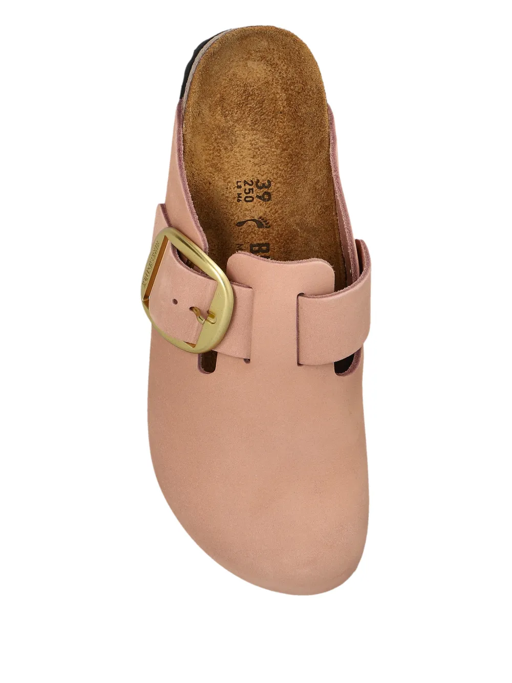Birkenstock Boston Big klompen met gesp Roze