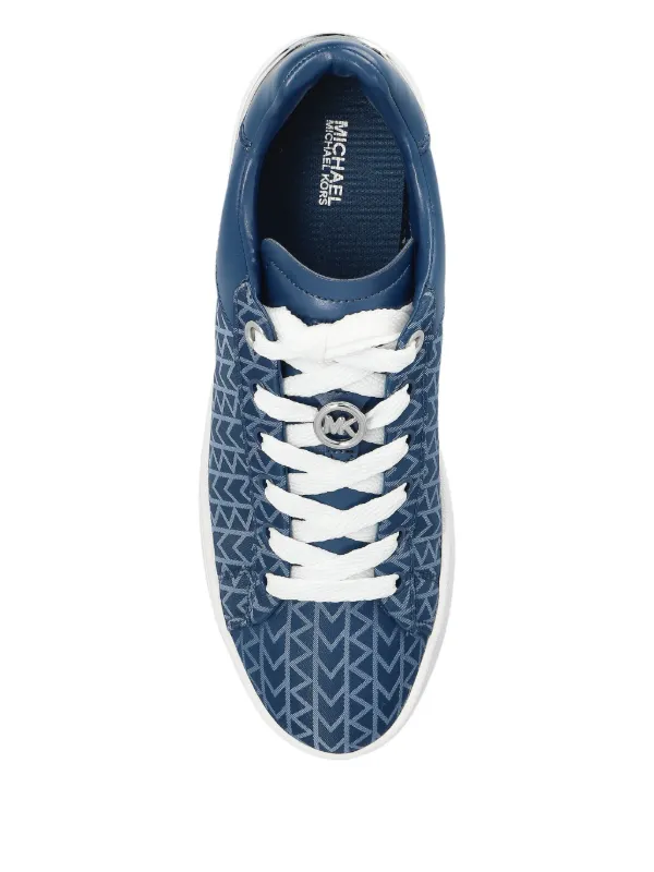 Michael Michael Kors Patterned Sneakers | Blue | FARFETCH
