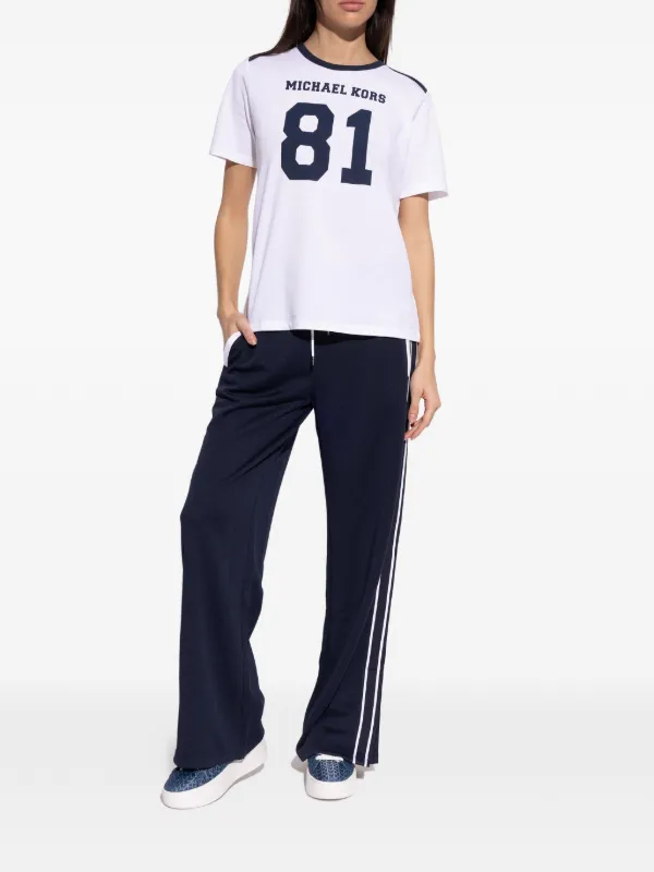 Michael Michael Kors Patterned Sneakers | Blue | FARFETCH