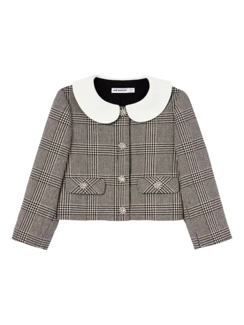 Self-Portrait Kids embellished jacket