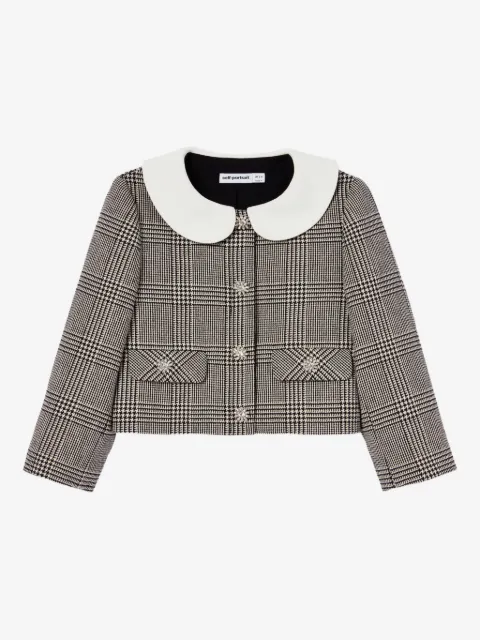 Self-Portrait Kids embellished jacket