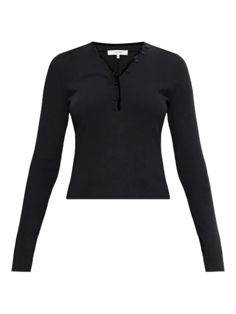 FRAME button ribbed top