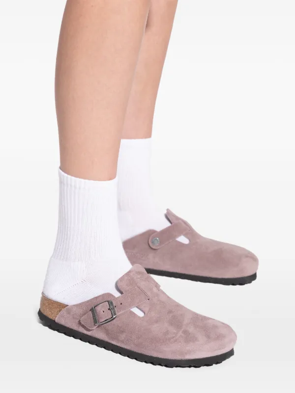 Birkenstock スエードサンダル | グレー | FARFETCH JP
