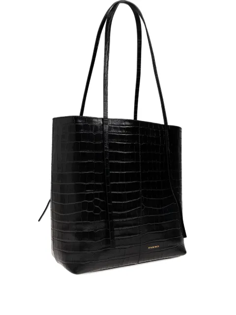 By Malene Birger Abilso croc-embossed tote bag