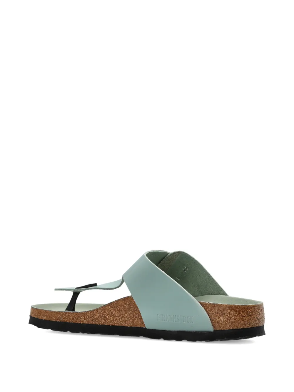 Birkenstock Gizeh sandalen met gesp Groen