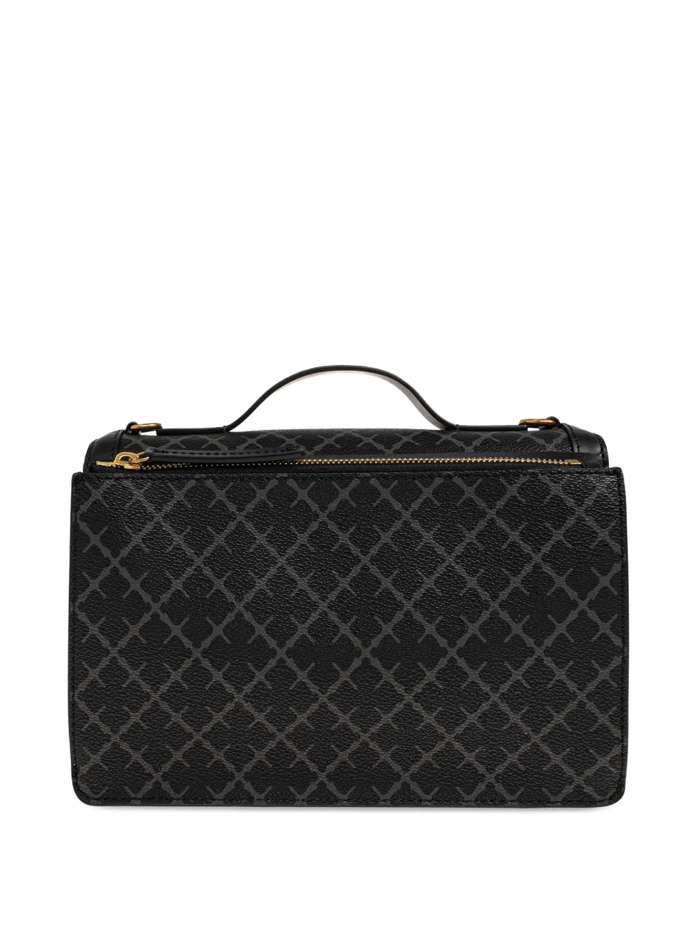  By Malene Birger Loennas Patterned Shoulder Bag - Black 
