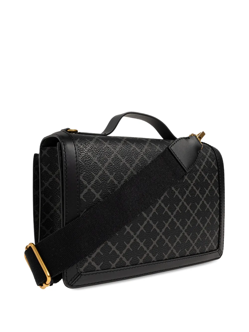 By Malene Birger Lennas schoudertas met patroon Zwart