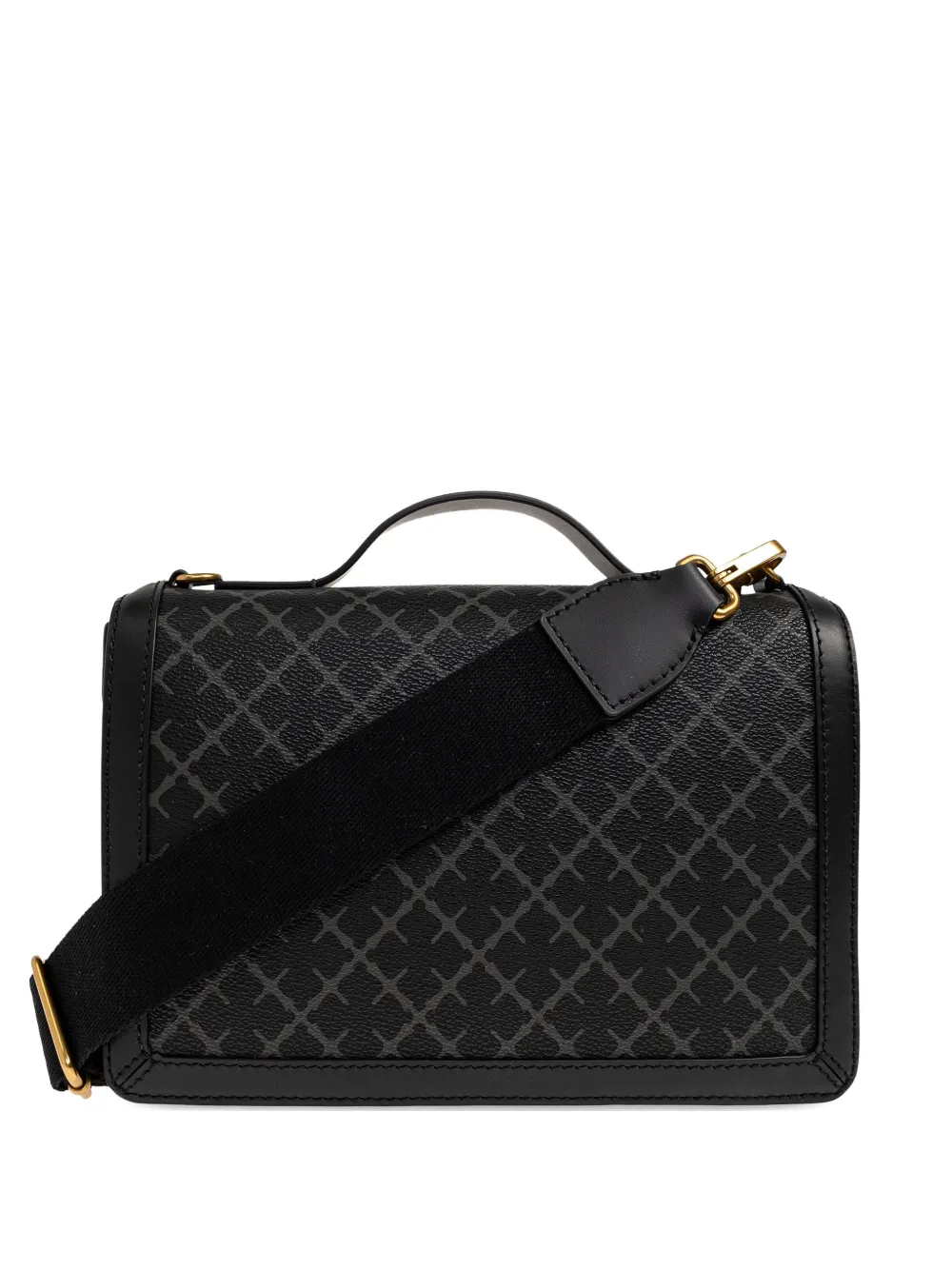 By Malene Birger Loennas patterned shoulder bag - Nero