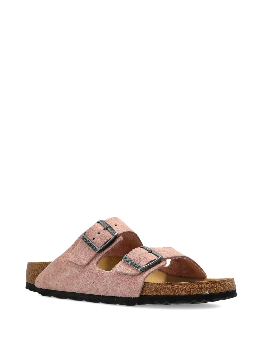Birkenstock Arizona sandalen met gesp Roze